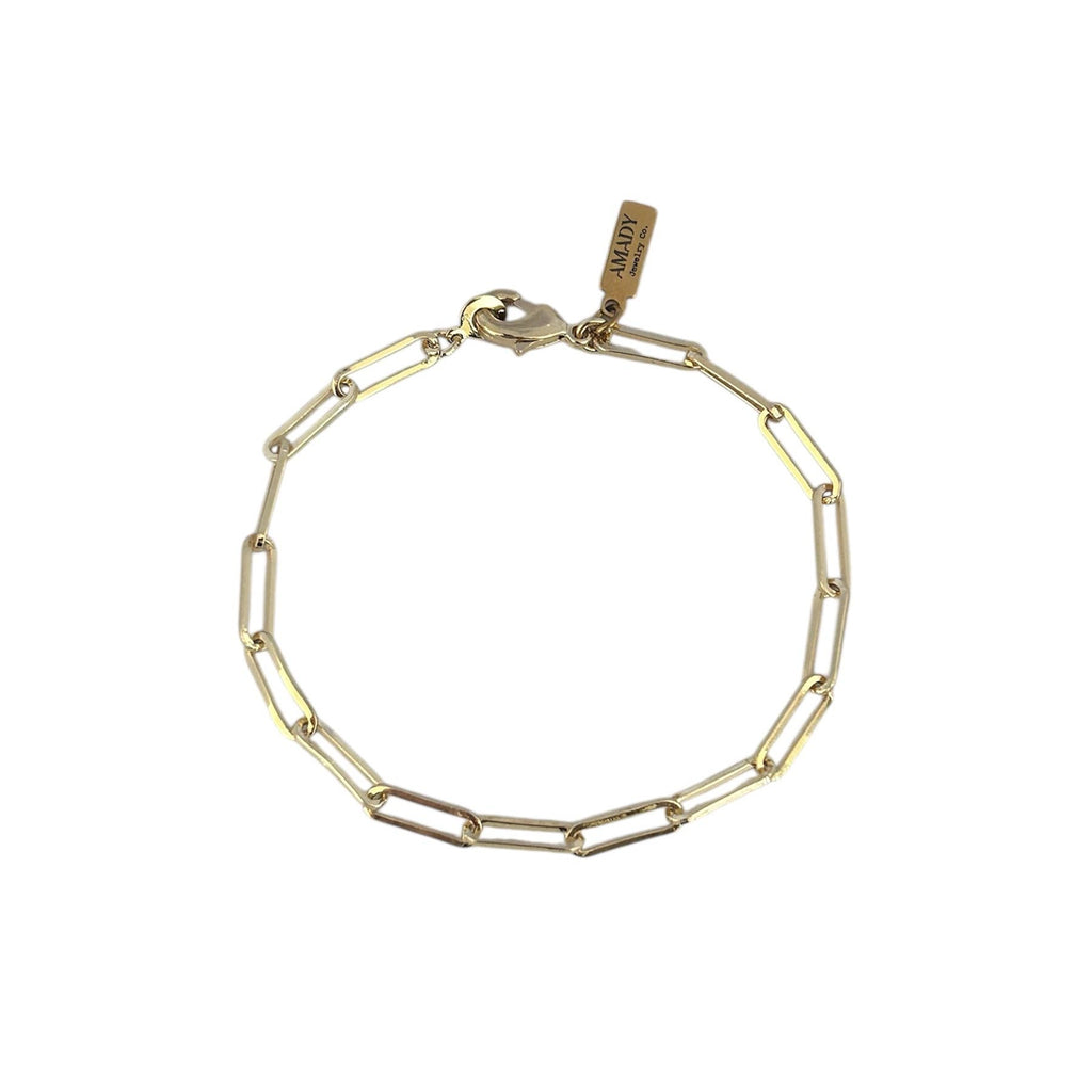 Paperclip Chain Bracelet