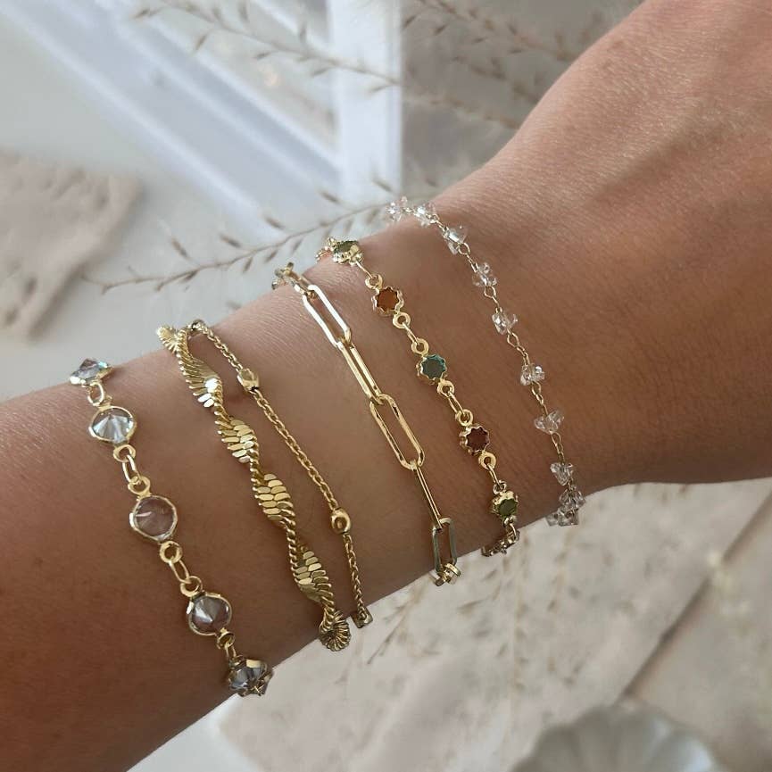 Paperclip Chain Bracelet