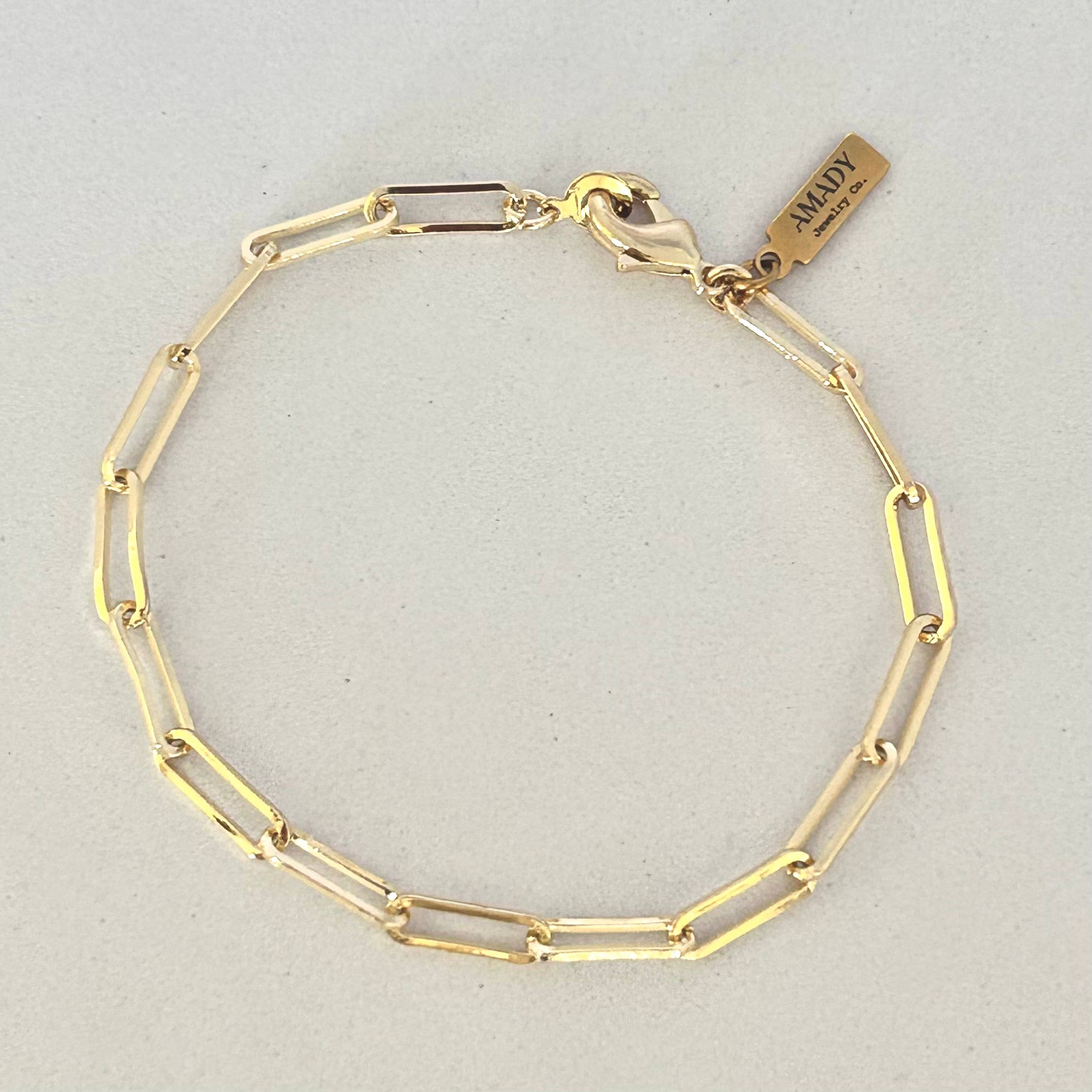 Paperclip Chain Bracelet