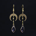 Crescent Drop Earrings