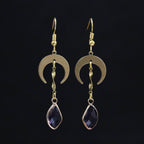 Crescent Drop Earrings