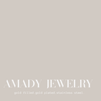Gold beaded adjustable bracelet, 24k Gold-plated layering