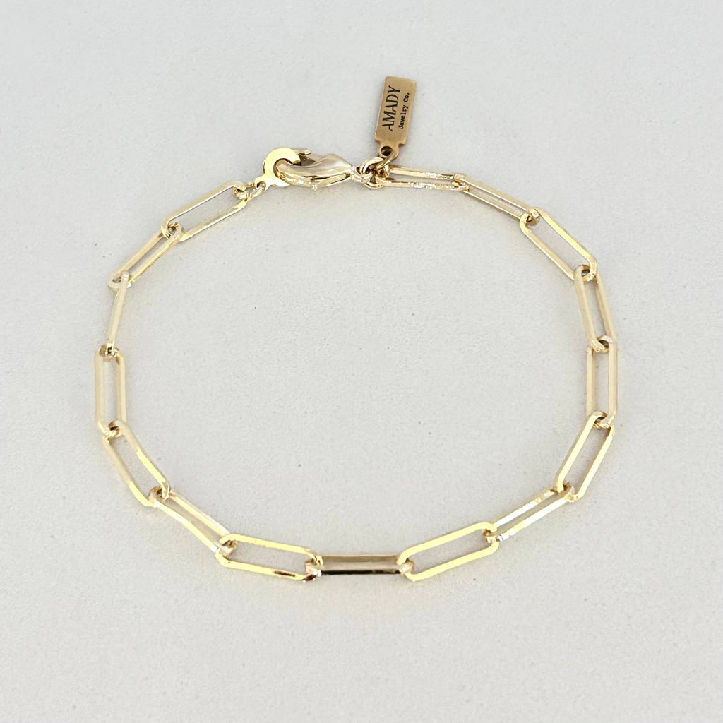 Paperclip Chain Bracelet