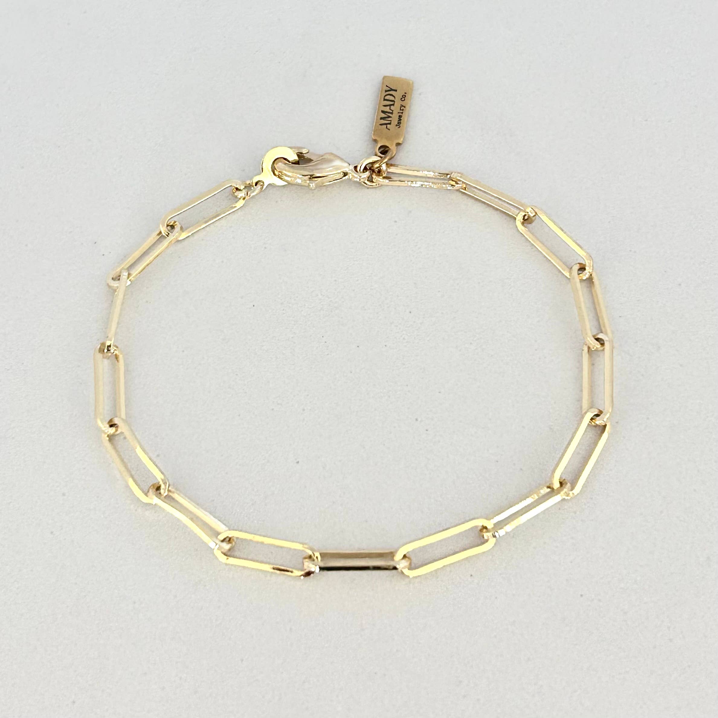 Paperclip Chain Bracelet