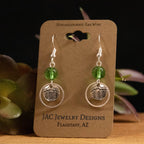 Mountain and Pine Tree Earrings