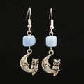 Owl Moon Earrings