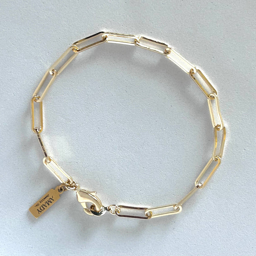Paperclip Chain Bracelet