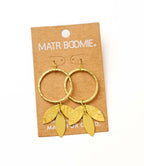 Aamani Vine Hoop Earring - Gold
