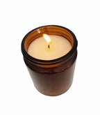 Sierra Sunset 8 oz coconut wax amber jar candle
