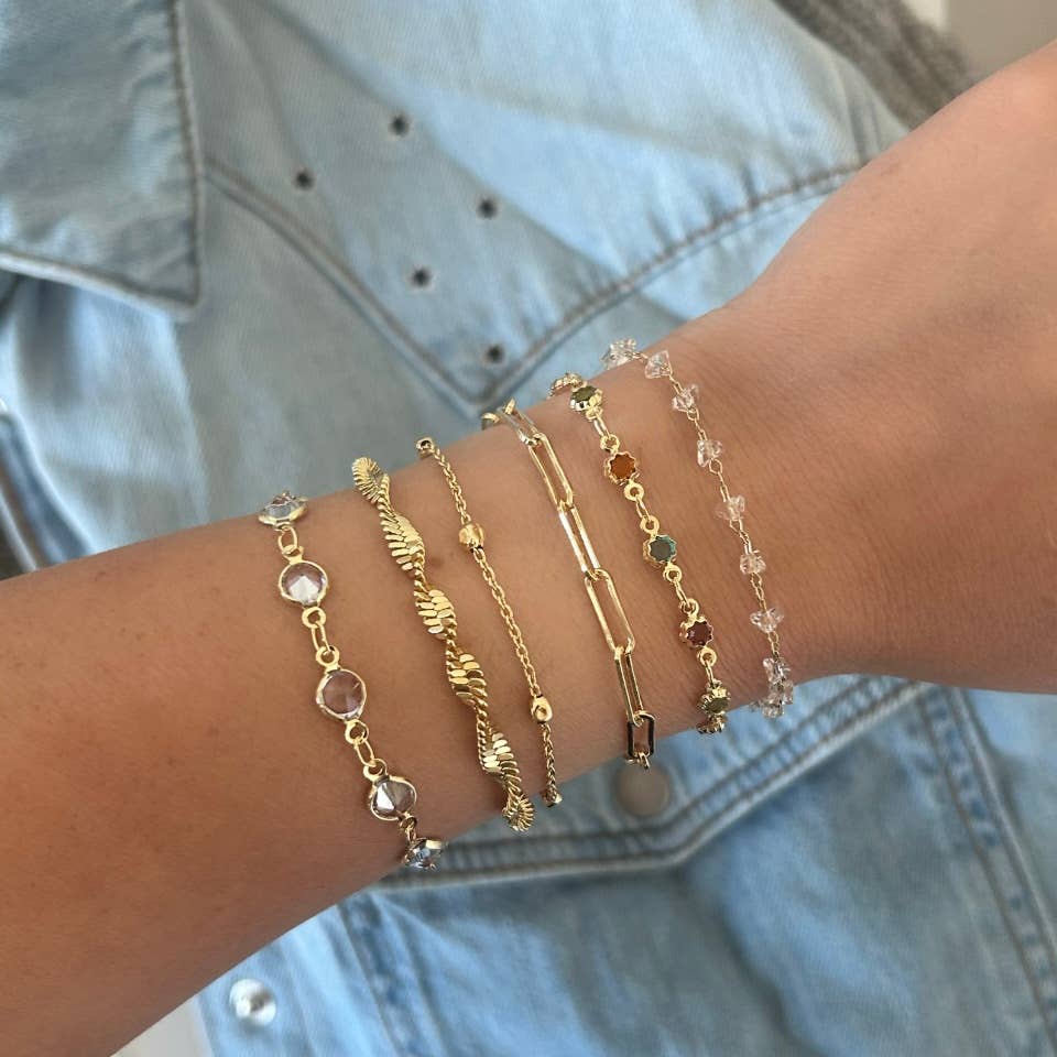 Paperclip Chain Bracelet