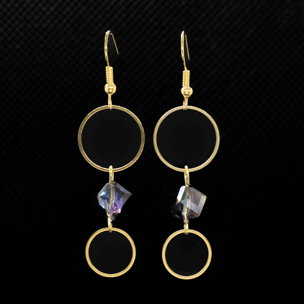 Hoops and Gem Earrings