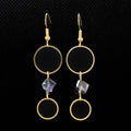 Hoops and Gem Earrings