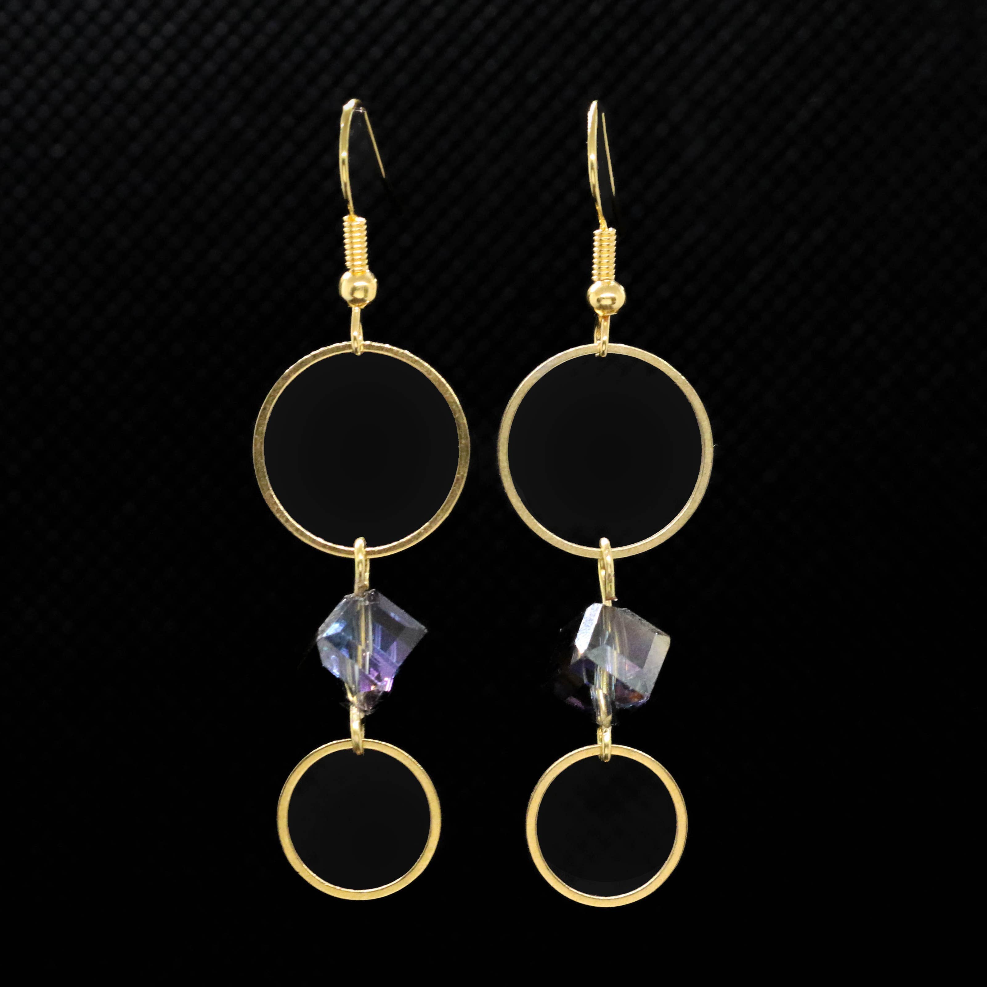 Hoops and Gem Earrings