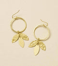 Aamani Vine Hoop Earring - Gold