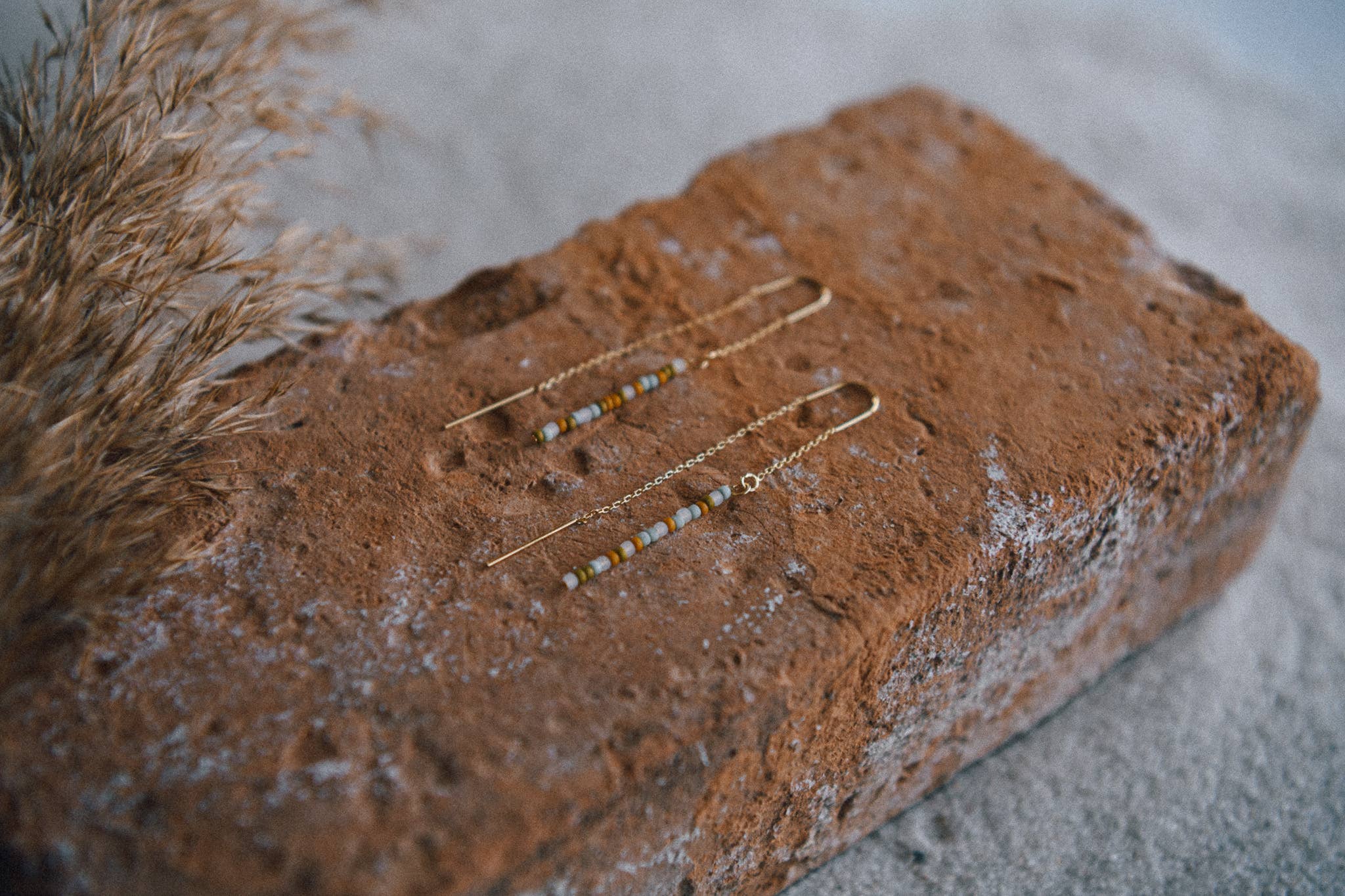 Sundance Seed Bead Threader Earrings